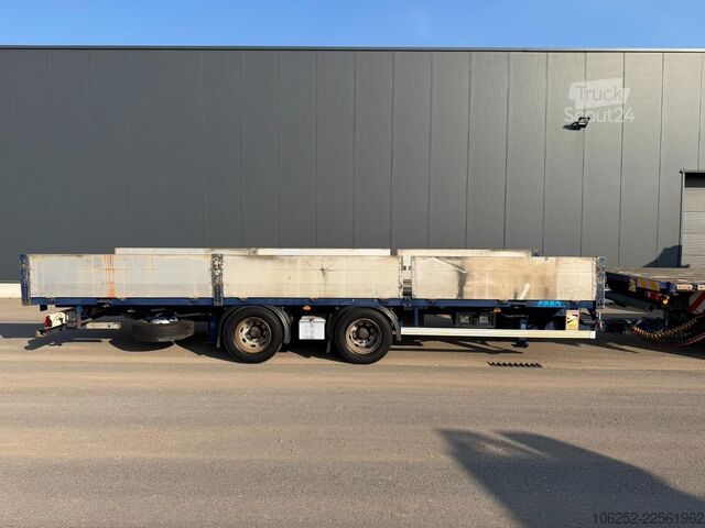 Platform trailer ASCA DEMICO C219BA 19T - 2-achsen PRITSCHE + TWISTLOCKS - A...