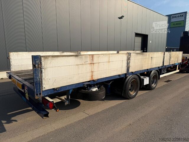 Platform trailer ASCA DEMICO C219BA 19T - 2-achsen PRITSCHE + TWISTLOCKS - A...