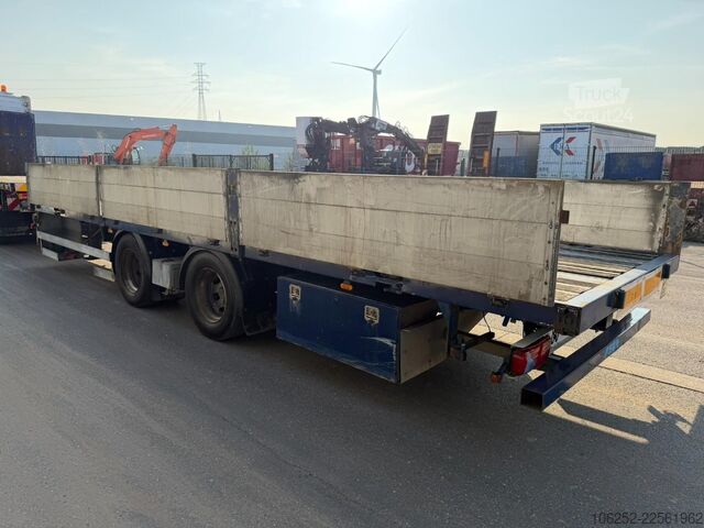 Platform trailer ASCA DEMICO C219BA 19T - 2-achsen PRITSCHE + TWISTLOCKS - A...