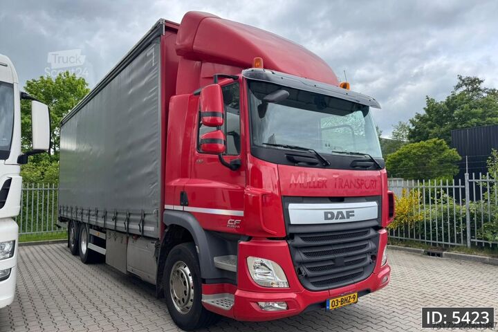 Glidende presenning DAF CF 330 Day Cab, Euro 6, 6x2 / Broken engine! / ...