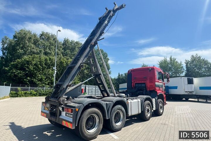 Transport af containere MAN TGA 37.480 Day Cab, Euro 3, NCH System / 8x4 / ...