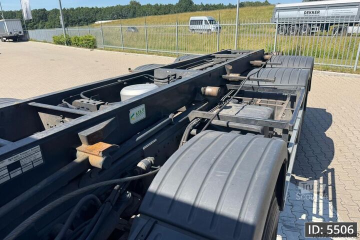 Transport af containere MAN TGA 37.480 Day Cab, Euro 3, NCH System / 8x4 / ...