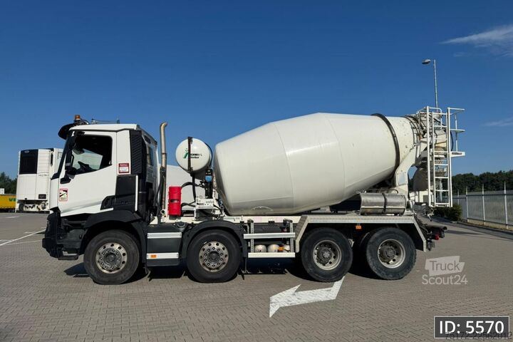 Blender Renault C430 Day Cab, Euro 6, / 8x4 / Full steel / Reta...