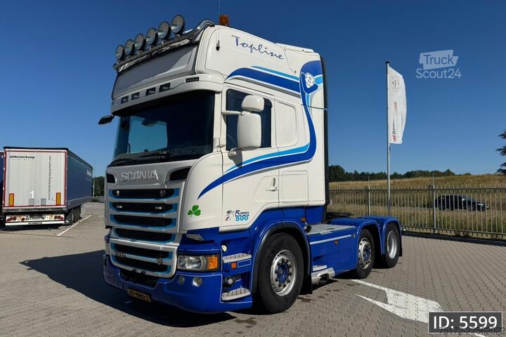 Standaard-SZM Scania R500 Topline, Euro 5, V8 / 6x2 / Standklima / S...
