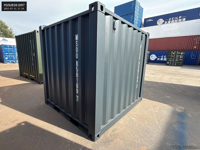 Jūrų konteineris 8' Fuß Lagercontainer NEU Selfstorage