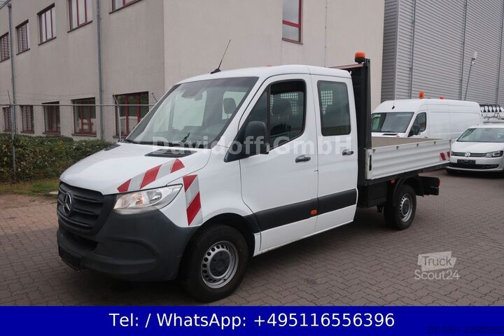 Pick-up pakettiauto MERCEDES-BENZ Nr.B42 Sprinter 314CDI Pritsche DoKa / Klima