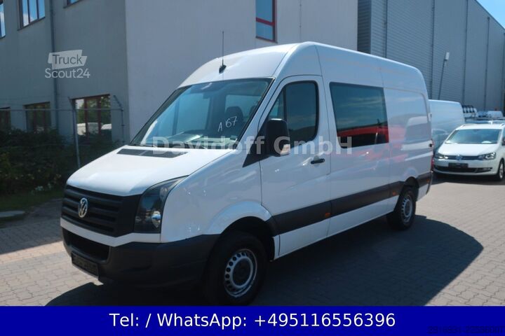 Kombi z visokim stropom VW Nr.A67 Crafter L2H2 1.Hand / SHZ / AHK / 6Sitzer