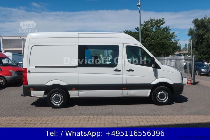 Kombi z visokim stropom VW Nr.A67 Crafter L2H2 1.Hand / SHZ / AHK / 6Sitzer