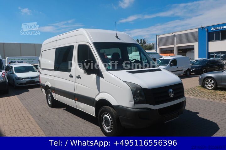 Kombi z visokim stropom VW Nr.A67 Crafter L2H2 1.Hand / SHZ / AHK / 6Sitzer