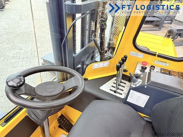 Wózek widłowy czterokierunkowy Combilift C3000 GAS DUPLEX 4100 WIDE POSITIONER