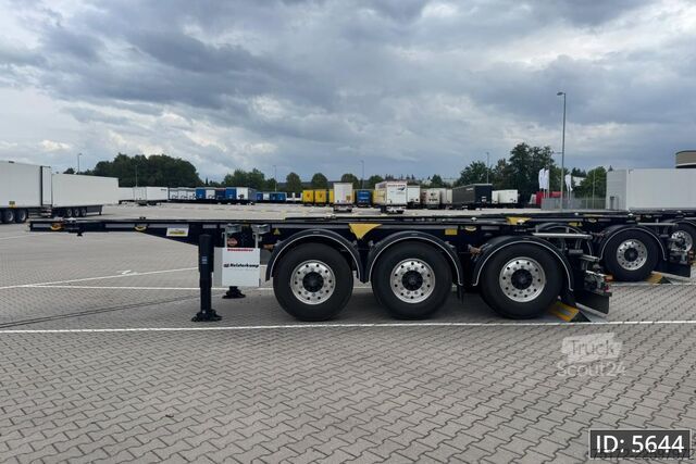 Transport av containrar Kässbohrer XS Tankchassis ADR / BPW Axles / Alu rims / Mor...