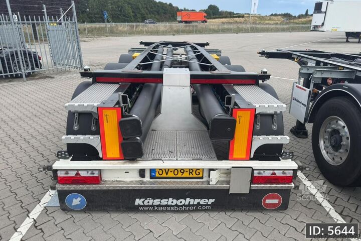 Transport av containrar Kässbohrer XS Tankchassis ADR / BPW Axles / Alu rims / Mor...