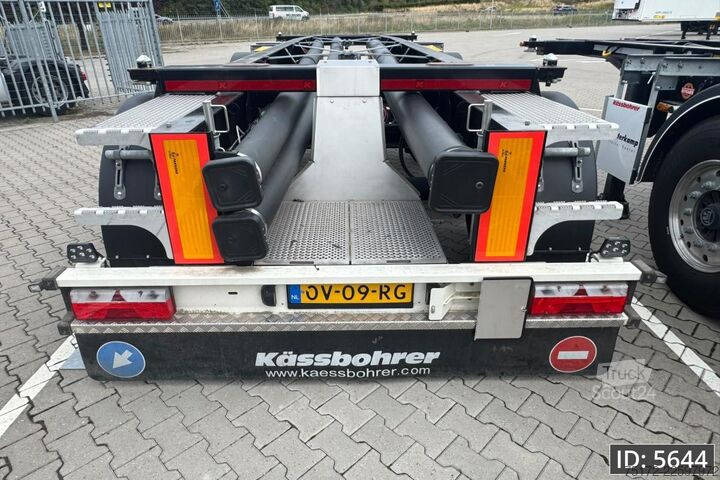 Transport av containrar Kässbohrer XS Tankchassis ADR / BPW Axles / Alu rims / Mor...