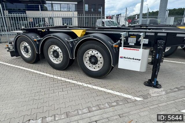 Transport av containrar Kässbohrer XS Tankchassis ADR / BPW Axles / Alu rims / Mor...