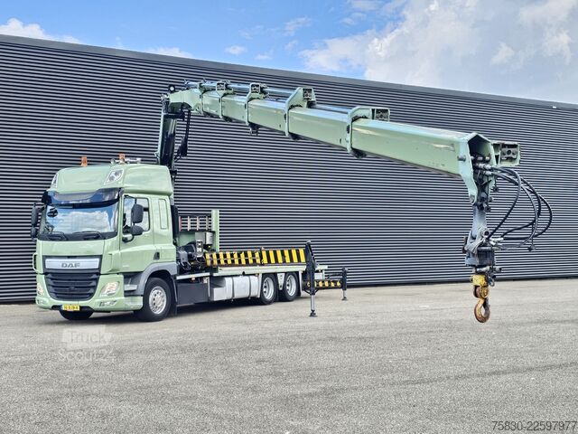 Vinç kamyonu DAF CF 440 6x2 / HIAB 42 tm CRANE / KRAN