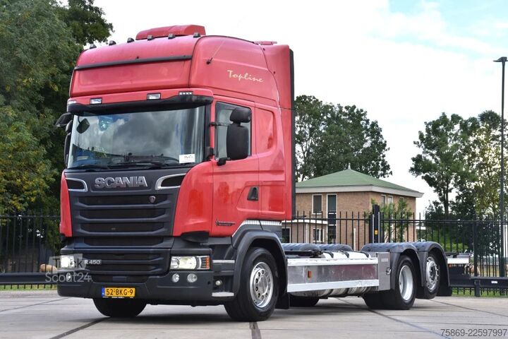 BDF-system Scania R450 6x2*4 LB – NEW TACHO – RETARDER – FULL AIR...