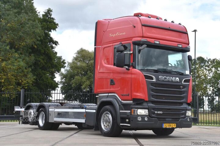 BDF-system Scania R450 6x2*4 LB – NEW TACHO – RETARDER – FULL AIR...