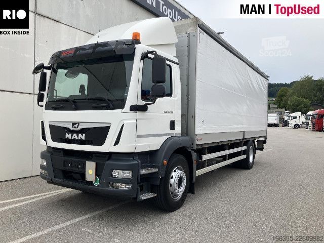 Ladbil med presenning MAN TGM 18.290 4X2 LL