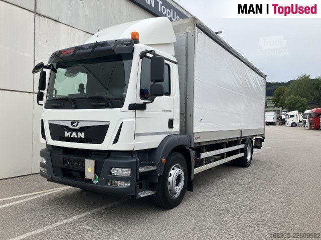 Ladbil med presenning MAN TGM 18.290 4X2 LL