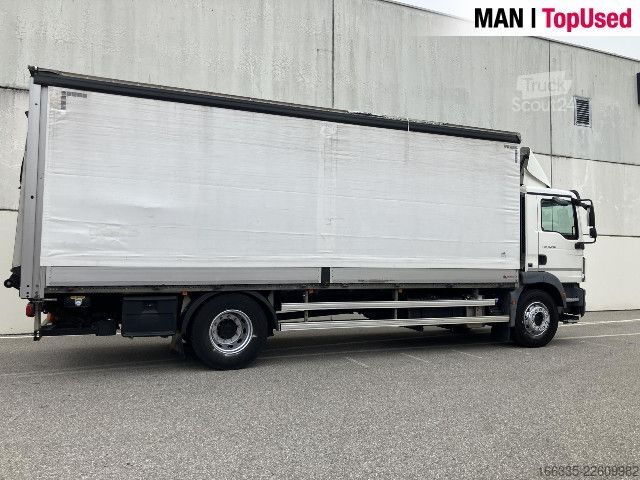 Ladbil med presenning MAN TGM 18.290 4X2 LL