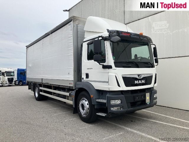 Ladbil med presenning MAN TGM 18.290 4X2 LL