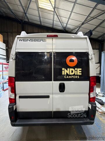 عربة التخييم 2024 Fiat Ducato Weinsberg CaraBus | Schaltgetriebe | Aufstelldach
