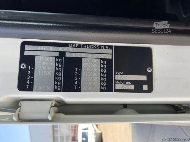 Standard-SZM DAF XF 106.480 SSC / 2x Tank / Stand Airco