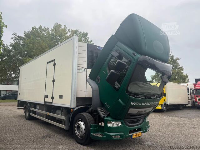 Transporte refrigerado/congelado DAF LF 250 Koelwagen 2 compartimenten