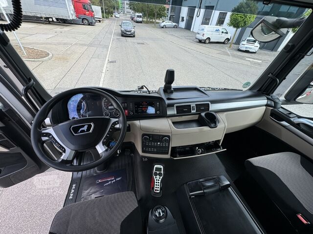 Kippers vrachtauto MAN TGS 18.420 Gergen TAK 20 Absetzer Volllu