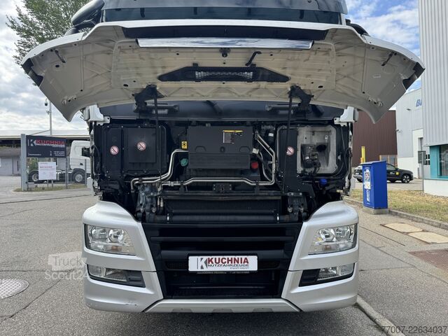 Kippers vrachtauto MAN TGS 18.420 Gergen TAK 20 Absetzer Volllu