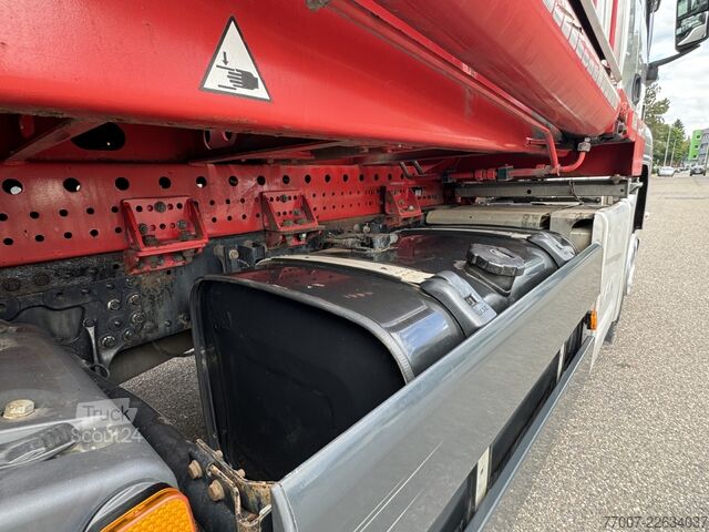 Kippers vrachtauto MAN TGS 18.420 Gergen TAK 20 Absetzer Volllu