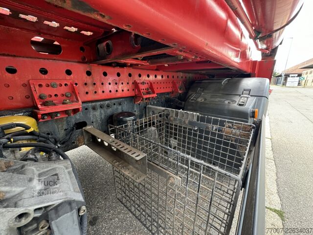 Kippers vrachtauto MAN TGS 18.420 Gergen TAK 20 Absetzer Volllu
