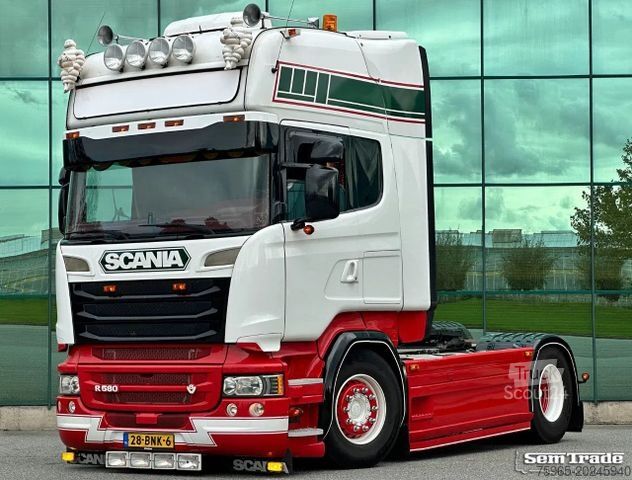 Cap tractor standard SCANIA R580 V8 TOPLINE KING OF THE ROAD RETARDER FULL A