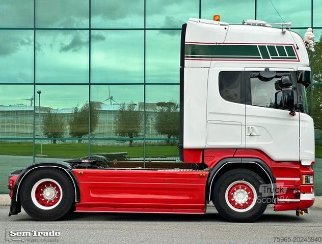 Tractor estándar SCANIA R580 V8 TOPLINE KING OF THE ROAD RETARDER FULL A