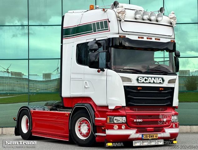 Tractor estándar SCANIA R580 V8 TOPLINE KING OF THE ROAD RETARDER FULL A