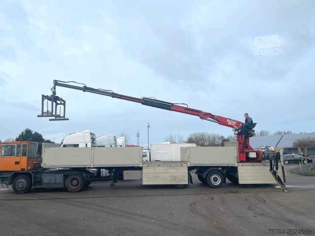 Semi-reboque SCHWARZMÜLLER Roll Kran Kennis 30R Drehkranz/2x gelenkt/Miete