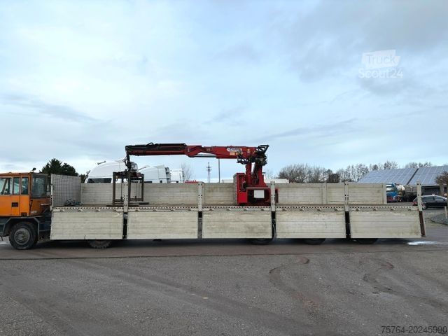 Semi-reboque SCHWARZMÜLLER Roll Kran Kennis 30R Drehkranz/2x gelenkt/Miete