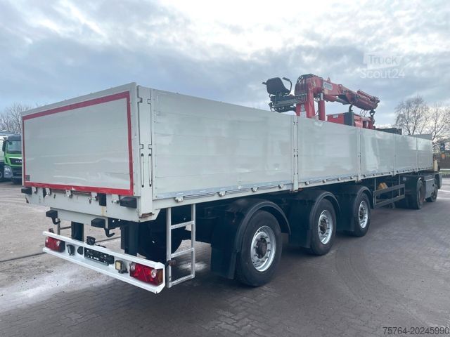 Semi-reboque SCHWARZMÜLLER Roll Kran Kennis 30R Drehkranz/2x gelenkt/Miete