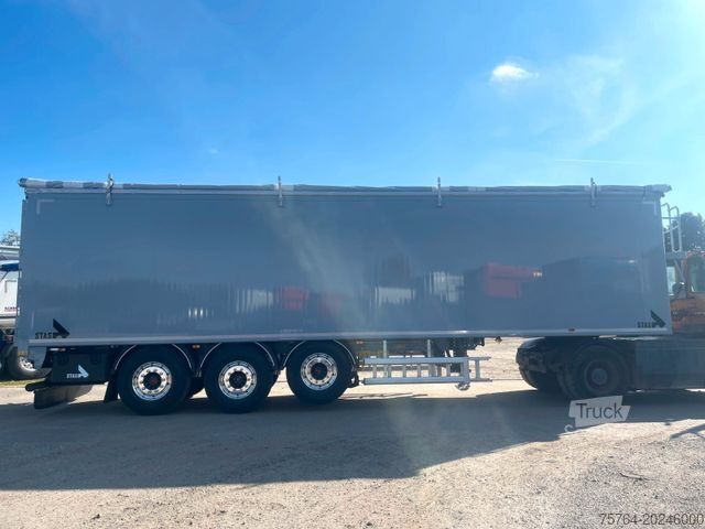 Semirremolque con piso móvil STAS 60m³ Agrar/Farm/Schubboden/Trichter/Auch Miete!
