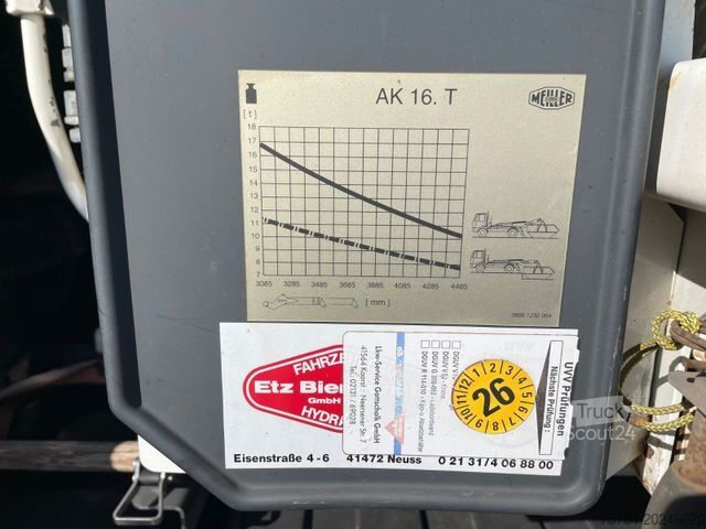 Wywrotka MAN TGX 26.420/Meiller Absetzkipper AK16/6x2/Gelenkt