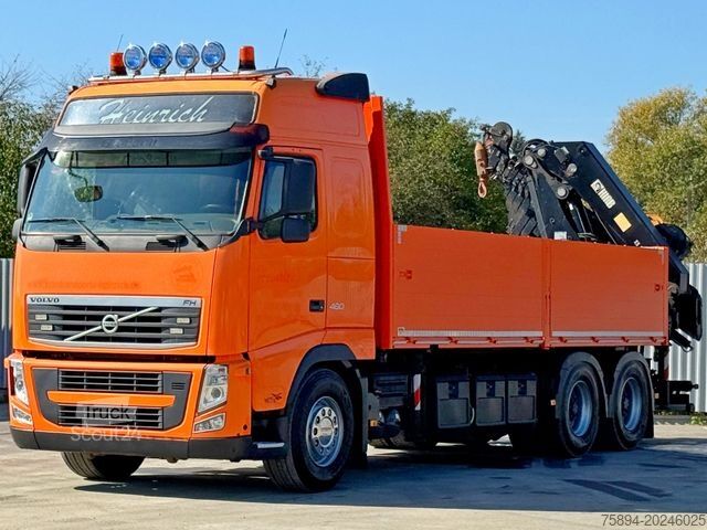 Grua montada em camião VOLVO FH 460 * HIAB 377 E - 7 HIPRO + FUNK * 6x4