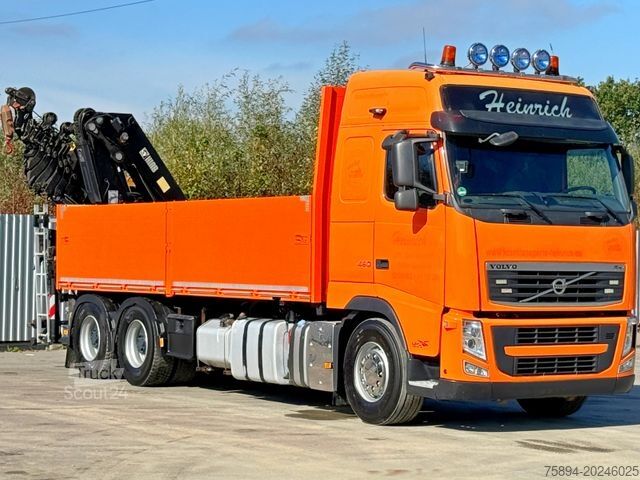 Grua montada em camião VOLVO FH 460 * HIAB 377 E - 7 HIPRO + FUNK * 6x4