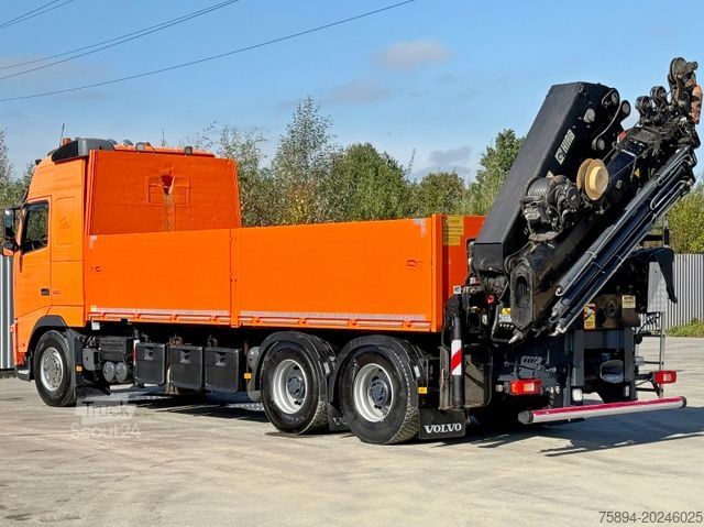 Grua montada em camião VOLVO FH 460 * HIAB 377 E - 7 HIPRO + FUNK * 6x4