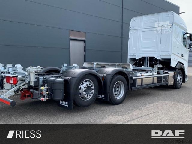 Camion porte-caisses amovibles DAF XG 480 FAN 6X2 Multiwechsler 1120-1320 mm 2xAHK