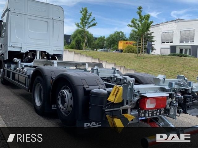 Camion porte-caisses amovibles DAF XG 480 FAN 6X2 Multiwechsler 1120-1320 mm 2xAHK
