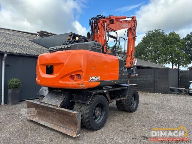 Excavadora Hitachi ZX140W-6 SMP draaikantelstuk met grijper - airc...