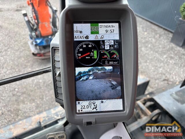 Excavadora Hitachi ZX140W-6 SMP draaikantelstuk met grijper - airc...