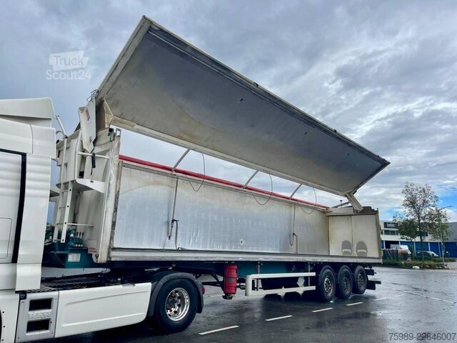 Avfallsbil Trouillet SOCARI 69 m3 left side opens, self pump tyres, etc