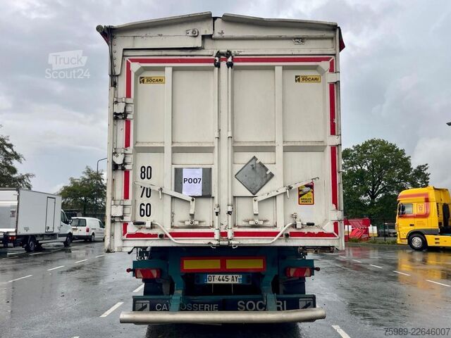 Avfallsbil Trouillet SOCARI 69 m3 left side opens, self pump tyres, etc