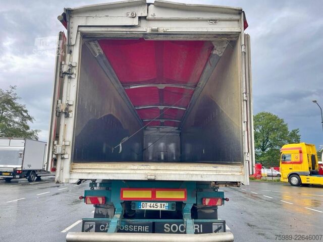 Avfallsbil Trouillet SOCARI 69 m3 left side opens, self pump tyres, etc